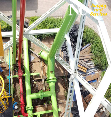 รับเคลือบทาสีโครงสร้าง Metal Coating